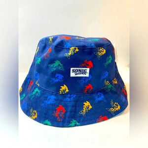 Sonic the Hedgehog  - Kids Bucket Hat - BNWT 🔵🟠🔴